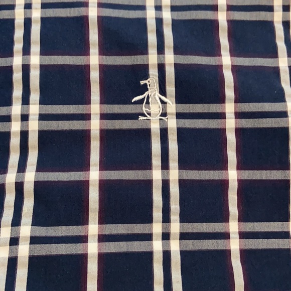 MENS Penguin long sleeve button down - Picture 3 of 3